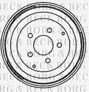 Фото Автозапчасть BORG & BECK BBR7047