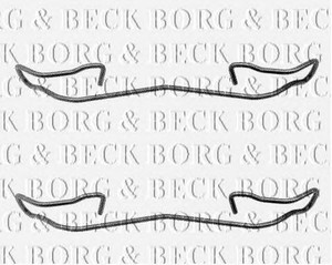 Фото Автозапчасть BORG & BECK BBK1039