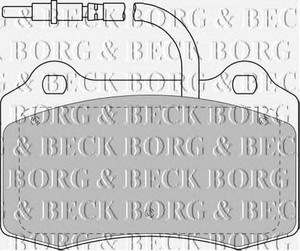 Фото Автозапчасть BORG & BECK BBP1674