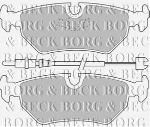 Фото Автозапчасть BORG & BECK BBP1515