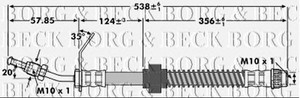 Фото Автозапчасть BORG & BECK BBH7131