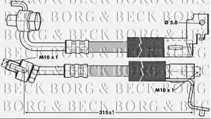 Фото Автозапчасть BORG & BECK BBH6693