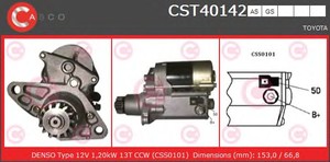 Фото Стартер CASCO CST40142