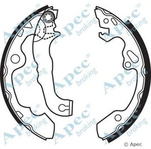 Фото Комплект гальмівних колодок APEC braking SHU 584