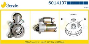 Фото Стартер SANDO 6014107.1