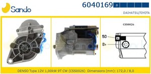 Фото Стартер SANDO 6040169