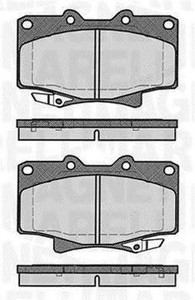 Фото Гальмівні колодки Magneti Marelli 363916060635