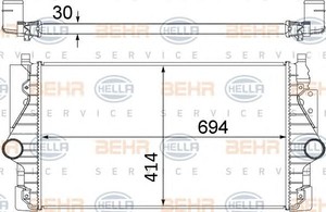 Фото Інтеркулер Behr Hella Service 8ML 376 756-141