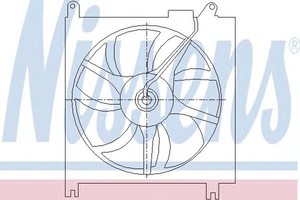 Фото Вентилятор радіатора Nissens 85415
