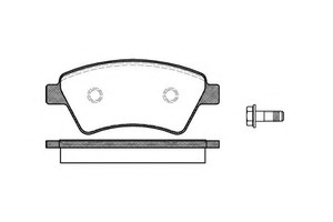 Фото Гальмівні колодки KAVO PARTS 0976 10