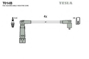 Фото Комплект дротів запалювання TESLA T014B