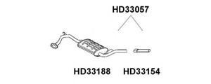 Фото Глушитель выхлопных газов конечный VENEPORTE HD33057