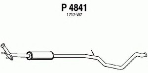 Фото Середній глушник вихлопних газів FENNO P4841