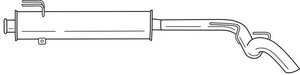 Фото Глушитель выхлопных газов конечный SIGAM 49618