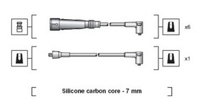 Фото Комплект дротів запалювання Magneti Marelli 941318111083