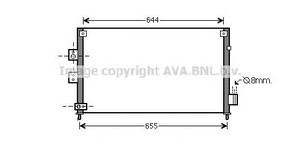 Фото Автозапчастина AVA COOLING SYSTEMS HD5227