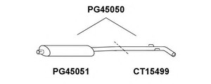 Фото Предглушитель выхлопных газов VENEPORTE PG45051