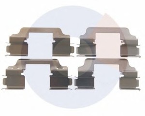 Фото Комплектующие, колодки дискового тормоза CARRAB BRAKE PARTS 2538