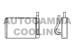 Фото Теплообмінник, отоплення салону AUTOGAMMA 104090