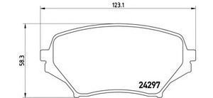 Фото Автозапчасть Brembo P 49 043