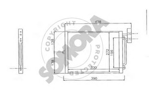 Фото Конденсатор, кондиціонер SOMORA 231060