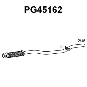 Фото Труба вихлопного газу VENEPORTE PG45162