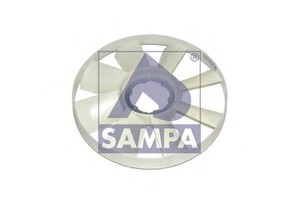 Фото Крыльчатка вентилятора, охлаждение двигателя Sampa 200163