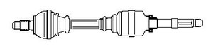 Фото Привідний вал FARCOM 122528