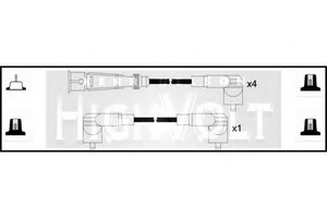 Фото Комплект дротів запалювання STANDARD OEF627