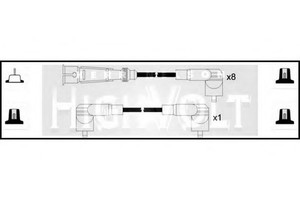 Фото Комплект дротів запалювання STANDARD OEF222