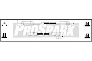 Фото Комплект дротів запалювання STANDARD OES743