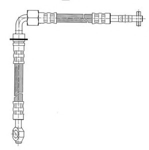 Фото Гальмівний шланг KAVO PARTS 511890