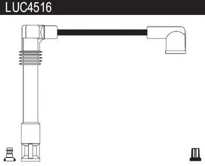 Фото Комплект дротів запалювання TRW 4516