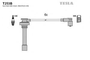 Фото Комплект дротів запалювання TESLA T253B