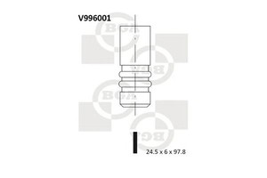 Фото Автозапчасть BGA V996001