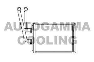 Фото Теплообмінник, отоплення салону AUTOGAMMA 104805
