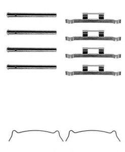 Фото Комплектующие, колодки дискового тормоза MINTEX MBA957