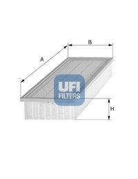 Фото Повітряний фільтр UFI 30.063.00