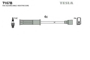 Фото Комплект дротів запалювання TESLA T167B