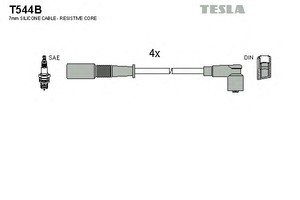 Фото Комплект дротів запалювання TESLA T544B