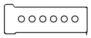 Фото Комплект прокладок, крышка головки цилиндра BGA RK6339