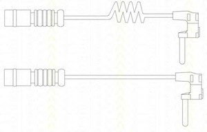 Фото Сигналізатор, знос гальмівних колодок TRISCAN 811523020