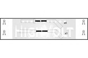 Фото Комплект дротів запалювання STANDARD OEF523