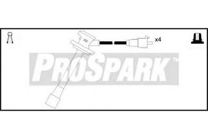 Фото Комплект дротів запалювання STANDARD OES393