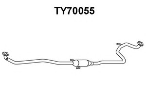 Фото Предглушитель выхлопных газов VENEPORTE TY70055