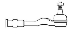 Фото Наконечник поперечной рулевой тяги FRAP 4603