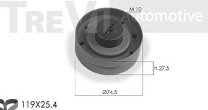 Фото Комплект ременю ГРМ TREVI AUTOMOTIVE KD1110