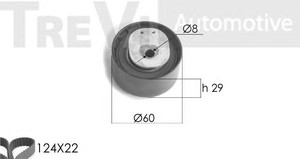 Фото Комплект ременю ГРМ TREVI AUTOMOTIVE KD1208