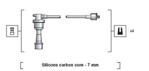 Фото Комплект дротів запалювання Magneti Marelli 941318111183