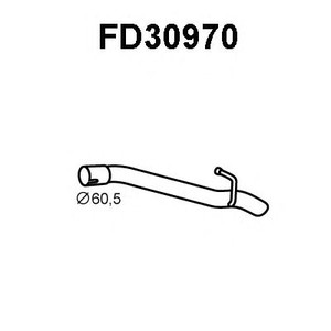Фото Труба вихлопного газу VENEPORTE FD30970
